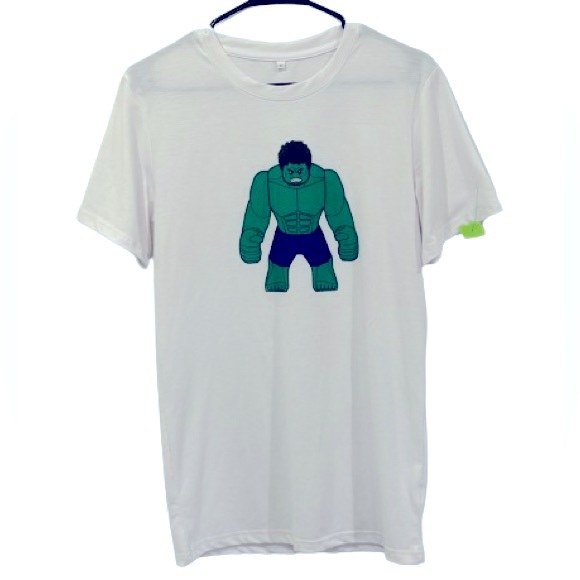 Incredible Hulk Cricut tshirt - white- small - Picture 1 of 4